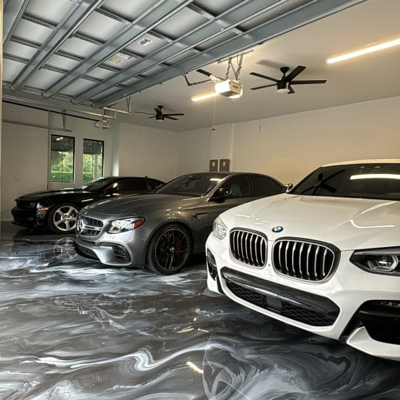 Naples Metallic Epoxy Garage