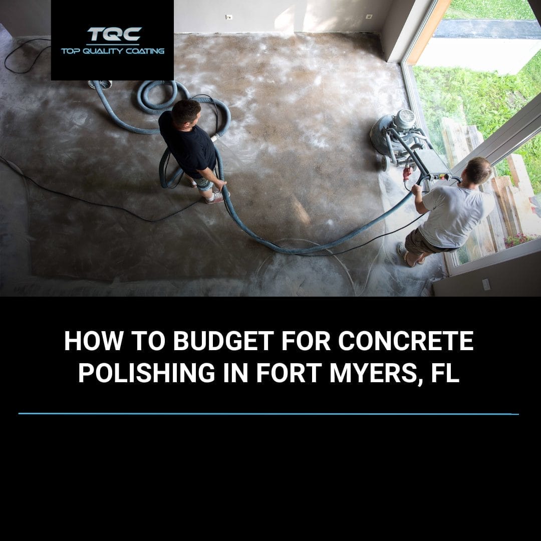 Concrete polishing services for residential and commercial spaces in Fort Myers, Florida