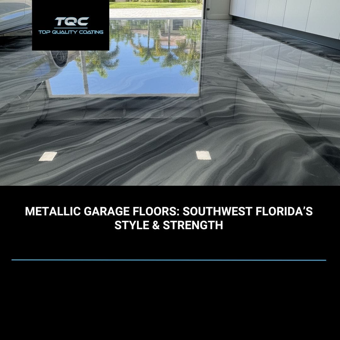 Metallic Garage Floors: Southwest Florida’s Style & Strength